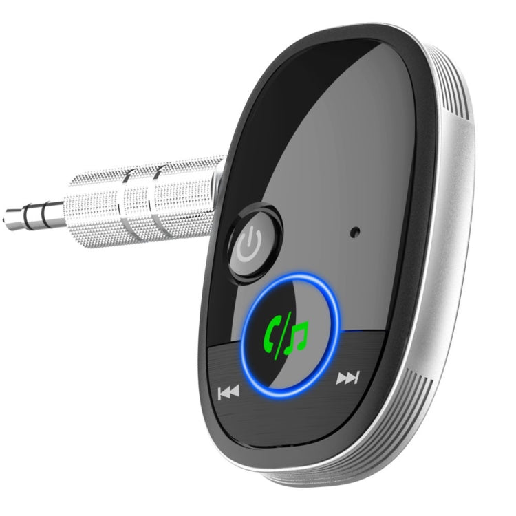 Convertitore audio wireless per lettore musicale con ricevitore Bluetooth per auto, Black