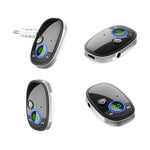 Convertitore audio wireless per lettore musicale con ricevitore Bluetooth per auto, Black