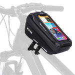 WILD MAN XS2 Borsa da bicicletta antipioggia da ciclismo con guscio rigido in EVA da 1 litro, XS2 (Black), XS2 (Black Red)