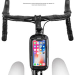 WILD MAN XS2 Borsa da bicicletta antipioggia da ciclismo con guscio rigido in EVA da 1 litro, XS2 (Black), XS2 (Black Red)