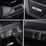 WILD MAN X9 3.5L EVA Hard Shell Borsa impermeabile per la testa della bicicletta, X9 3.5L (Black)