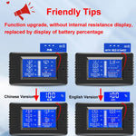 Tester batteria DC 0-200V PZEM-013 e PZEM-015 con shunt