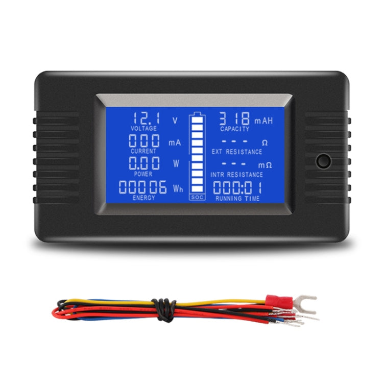 Tester batteria DC 0-200V PZEM-013 e PZEM-015 con shunt