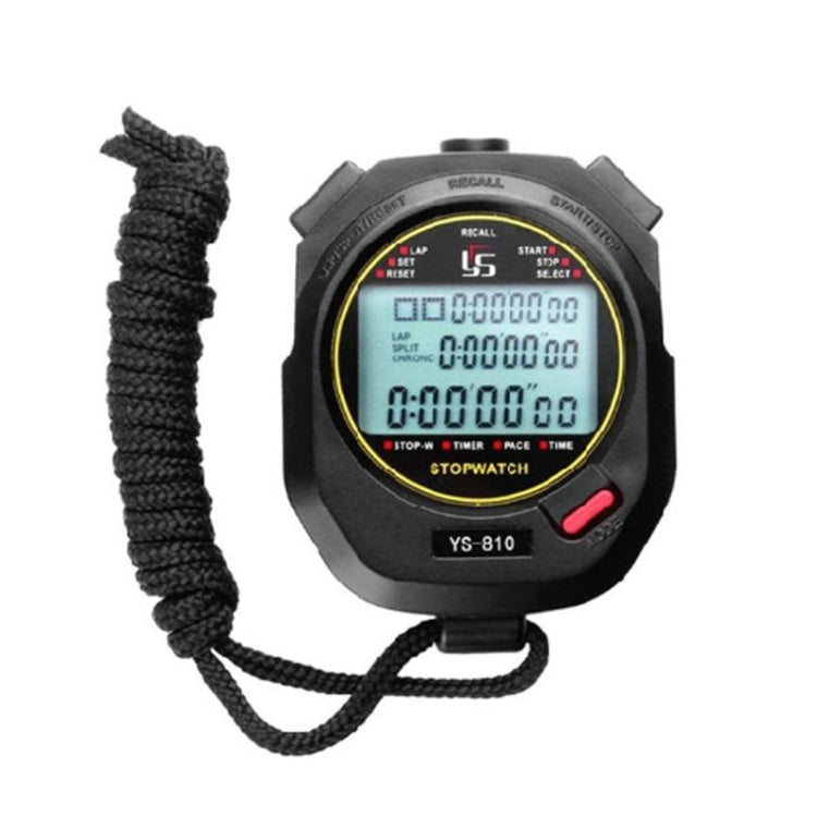 YS Cronometro Elettronico Timer Track And Field Training Orologio da Corsa, Stile:, YS-810 10 Memories (Black), YS-830 30 Memories (Black), YS-860 60 Memories (Black), YS-8100 100 Memories (Black), YS-810 10 Memories (White), YS-830 30 Memories (White)...