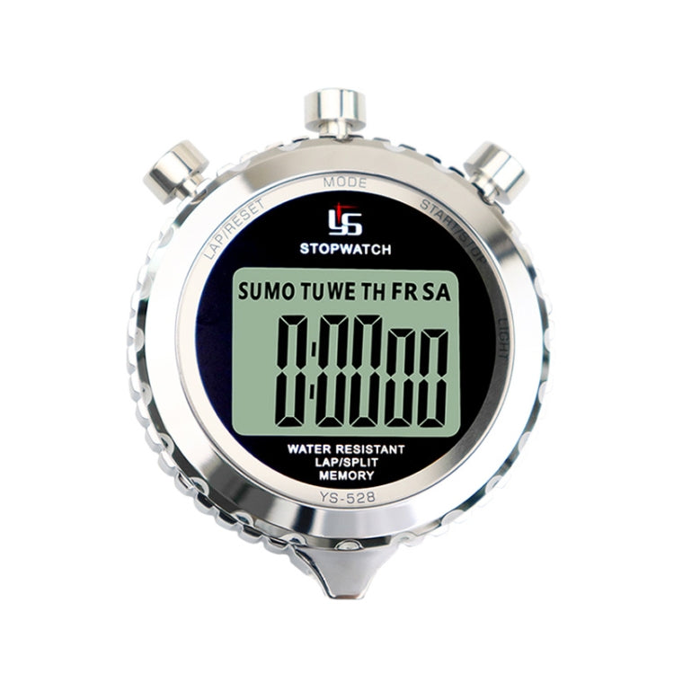 Cronometro elettronico da competizione sportiva per fitness con display a grande schermo in metallo YS, YS-528 Single Row Display