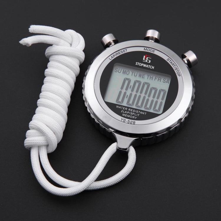 Cronometro elettronico da competizione sportiva per fitness con display a grande schermo in metallo YS, YS-528 Single Row Display
