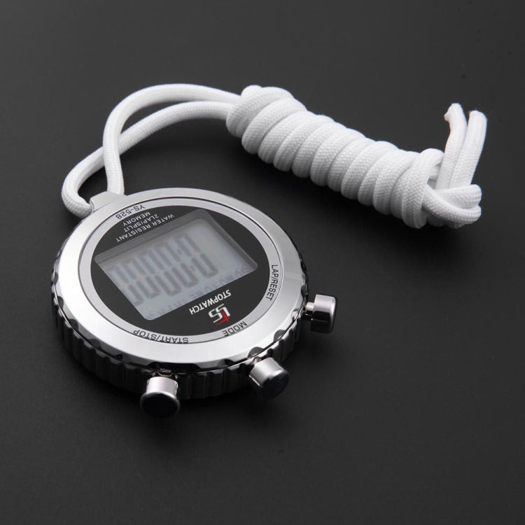 Cronometro elettronico da competizione sportiva per fitness con display a grande schermo in metallo YS, YS-528 Single Row Display