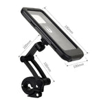 Porta cellulare da bicicletta Borsa impermeabile per mountain bike, Black