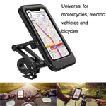 Porta cellulare da bicicletta Borsa impermeabile per mountain bike, Black