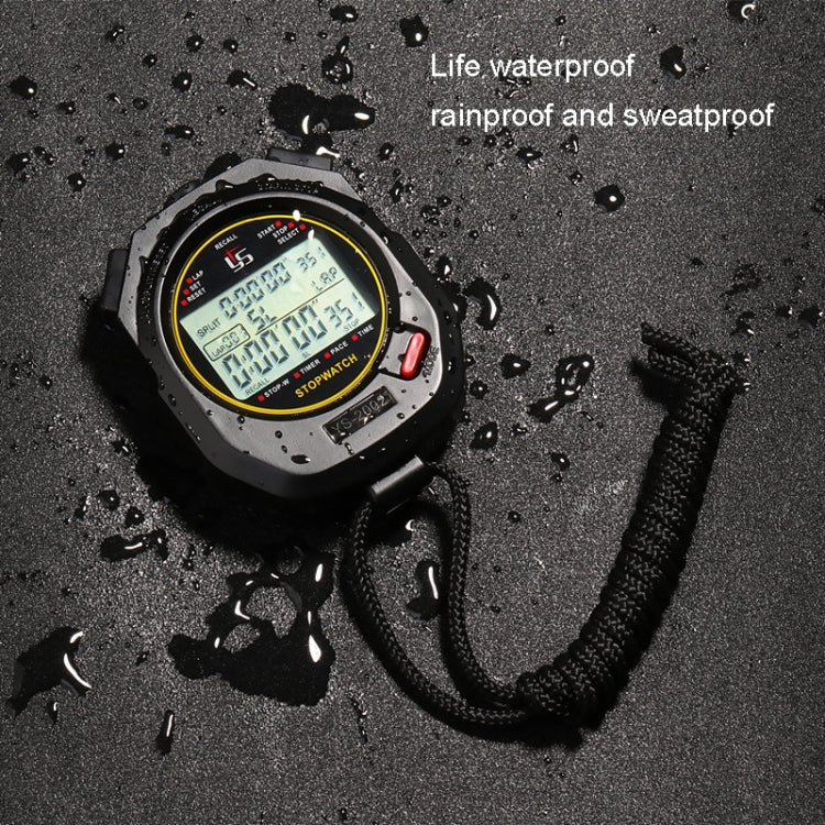 YS Millisecond Cronometro Timer Corsa Allenamento Arbitro Cronometro, Stile:, YS2001 100 Memory, YS2002 200 Memory
