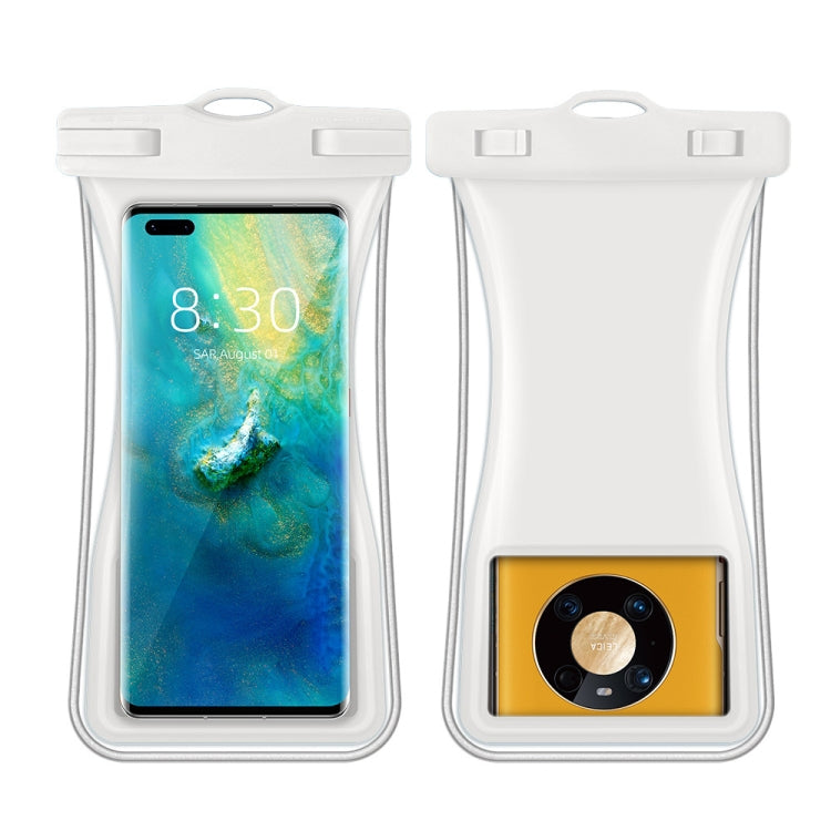 Borsa impermeabile per cellulare con airbag galleggiante a vita piccola Borsa impermeabile per cellulare in TPU, White, Green, Blue, Pink, Black, Smog Blue