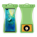 Borsa impermeabile per cellulare con airbag galleggiante a vita piccola Borsa impermeabile per cellulare in TPU, White, Green, Blue, Pink, Black, Smog Blue