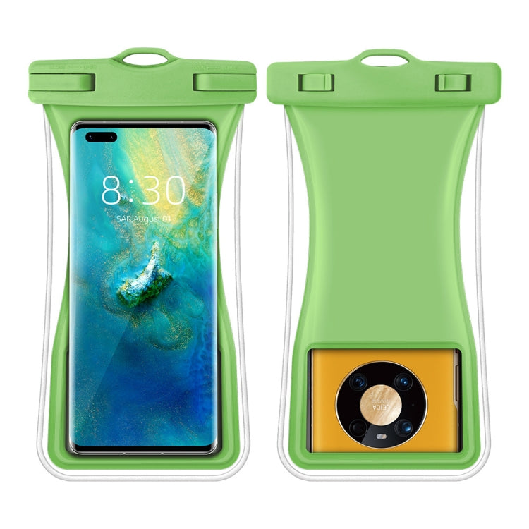 Borsa impermeabile per cellulare con airbag galleggiante a vita piccola Borsa impermeabile per cellulare in TPU, White, Green, Blue, Pink, Black, Smog Blue
