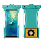 Borsa impermeabile per cellulare con airbag galleggiante a vita piccola Borsa impermeabile per cellulare in TPU, White, Green, Blue, Pink, Black, Smog Blue
