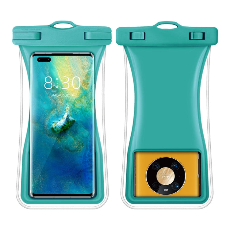 Borsa impermeabile per cellulare con airbag galleggiante a vita piccola Borsa impermeabile per cellulare in TPU, White, Green, Blue, Pink, Black, Smog Blue
