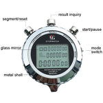 YS Cronometro in metallo Display a 3 righe Timer elettronici da allenamento per la corsa, stile:, YS-510 10 Memories 3 Rows Display, YS-530 30 Memories 3 Rows Display, YS-560 60 Memories 3 Rows Display, YS-5100 100 Memories 3 Rows Display              ...