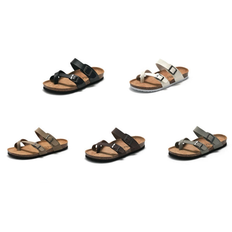 Ruizu Coppia Ciabatte In Sughero Scarpe Da Spiaggia Infradito, 43, 44, 45