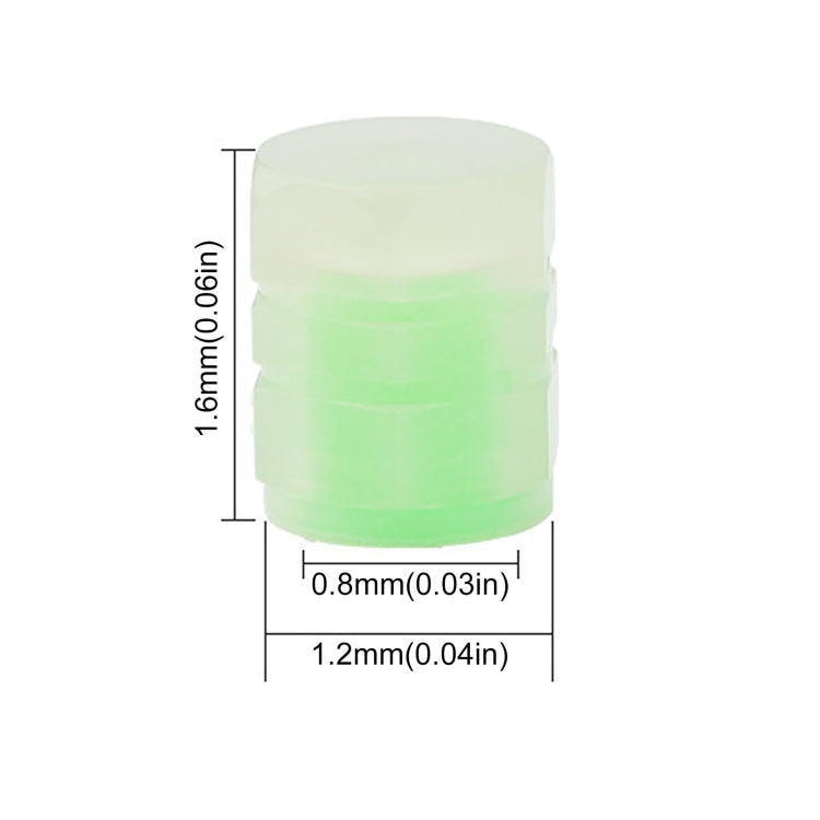 10 set tappo valvola pneumatico luminoso coperchio valvola pneumatico vuoto moto elettrica, stile:, 4pcs /Set Split Effect, 4pcs /Set One Effect