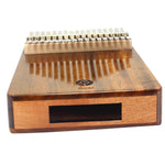 PURM Kalimba Thumb Piano in Legno Portatile 17-21 Tasti