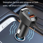 Caricabatteria per auto a ricarica rapida per telefono cellulare 5 in 1, SC02M, SC02