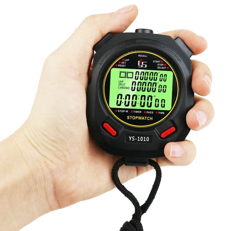 YS 3 Righe Display Luminoso Cronometro Timer Allenamento Arbitro Cronometro, Stile:, YS-1010 10 Memories, YS-1030 30 Memories, YS-1060 60 Memories, YS-1100 100 Memories