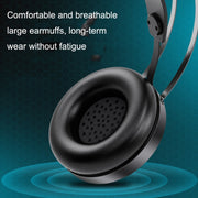 LANGTU M8 Computer Phone Game Cuffie cablate con microfono, lunghezza cavo: 1,5 m