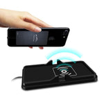 Piattaforma di lancio antiscivolo per caricabatterie wireless per auto multifunzione C6 15W 2 in 1, C6