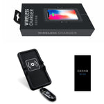 Piattaforma di lancio antiscivolo per caricabatterie wireless per auto multifunzione C6 15W 2 in 1, C6