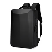 Zaino per computer da gioco con guscio rigido in ABS, 15.6 inches (Black), 15.6 inches (Silver), 17.3 inches (Black), 17.3 inches (Silver)