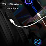 Zaino per computer da gioco con guscio rigido in ABS, 15.6 inches (Black), 15.6 inches (Silver), 17.3 inches (Black), 17.3 inches (Silver)