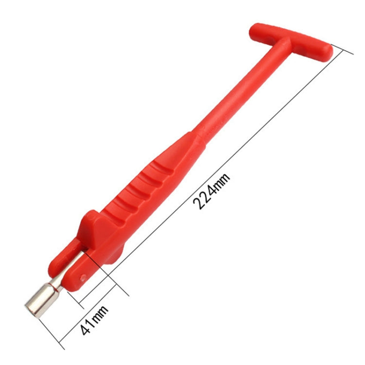 4 PCS Car Valve Lever Valve Replacement Puller Tire Repair Tool, Stile:, Plastic Handle, Steel Handle