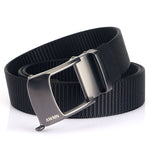 AWMN Cintura sdentata con fibbia automatica da uomo in nylon, lunghezza:, 120cm