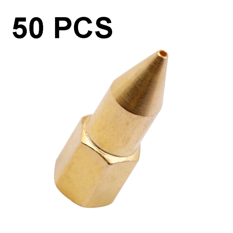 50 PCS Testa della Macchina del Burro Rame Universale Punta In Acciaio Pneumatico Olio Ingrassatore, 50 PCS Grease Head
