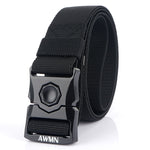 AWMN Outdoor Men Cintura elastica con fibbia versatile, lunghezza:, 120cm