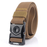AWMN Outdoor Men Cintura elastica con fibbia versatile, lunghezza:, 120cm