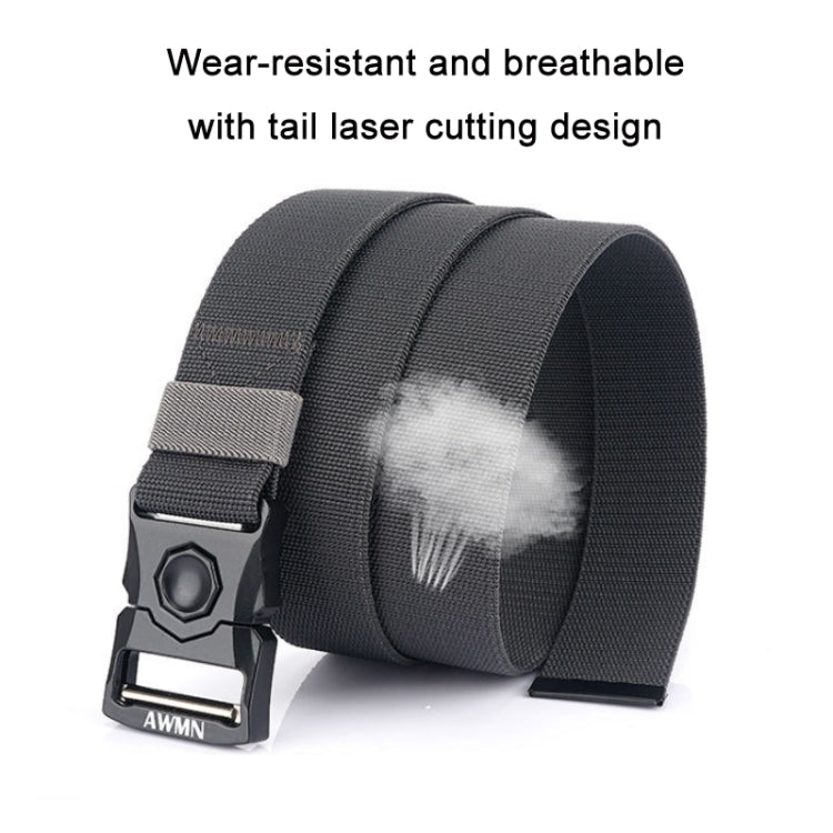 AWMN Outdoor Men Cintura elastica con fibbia versatile, lunghezza:, 120cm