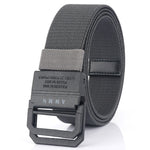Cintura elastica casual da uomo leggera senza metallo, lunghezza:, 120cm