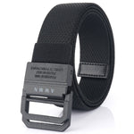 Cintura elastica casual da uomo leggera senza metallo, lunghezza:, 120cm