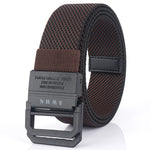 Cintura elastica casual da uomo leggera senza metallo, lunghezza:, 120cm