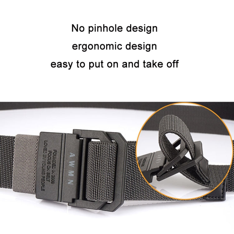 Cintura elastica casual da uomo leggera senza metallo, lunghezza:, 120cm