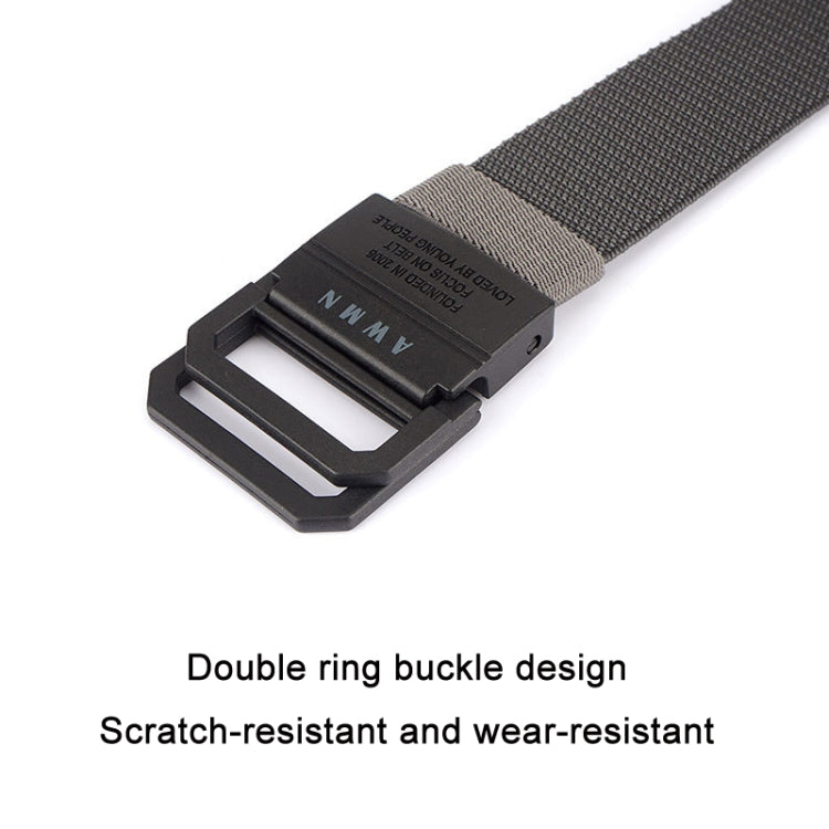 Cintura elastica casual da uomo leggera senza metallo, lunghezza:, 120cm