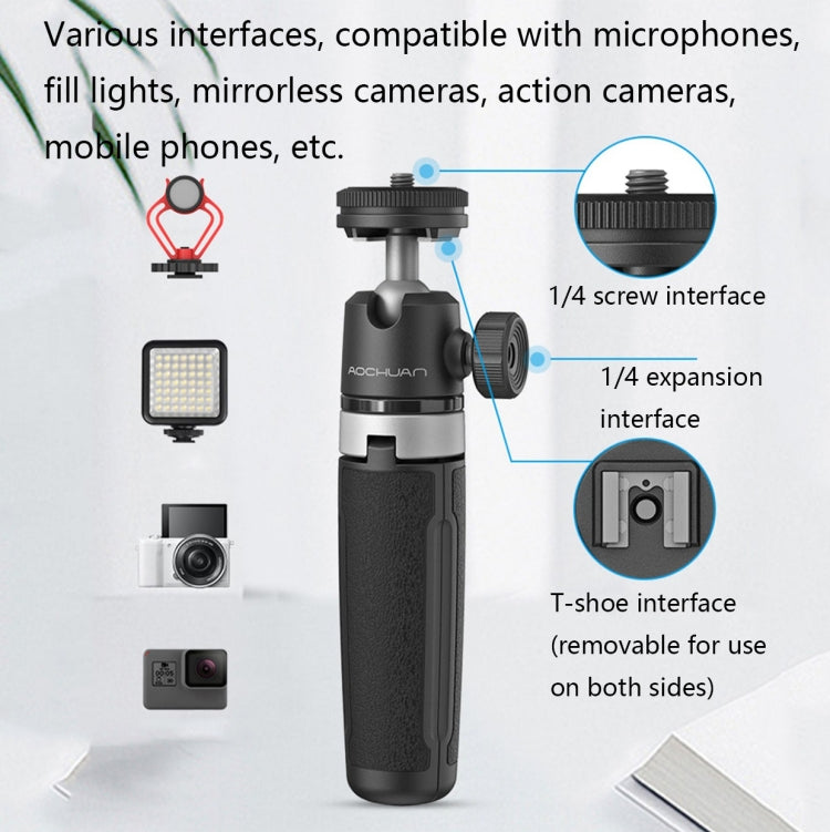 AOCHUAN MT-08 Mini treppiede telescopico pieghevole