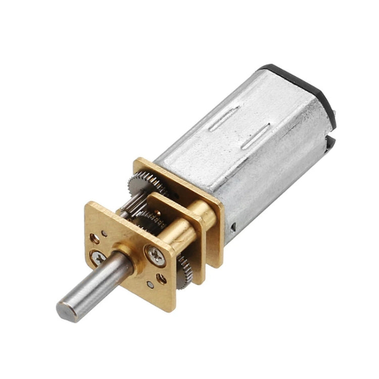 Micro motoriduttore DC 12V 100 RPM con albero 3 mm