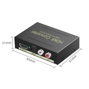 Splitter audio da HDMI a ottico HD 4K
