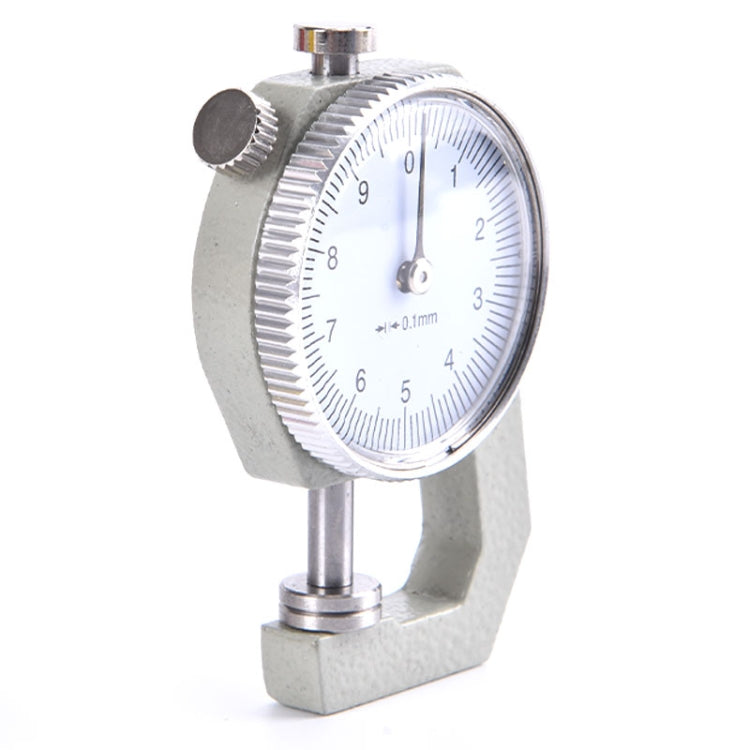 Misuratore spessore carta e cuoio 0-10 mm in metallo