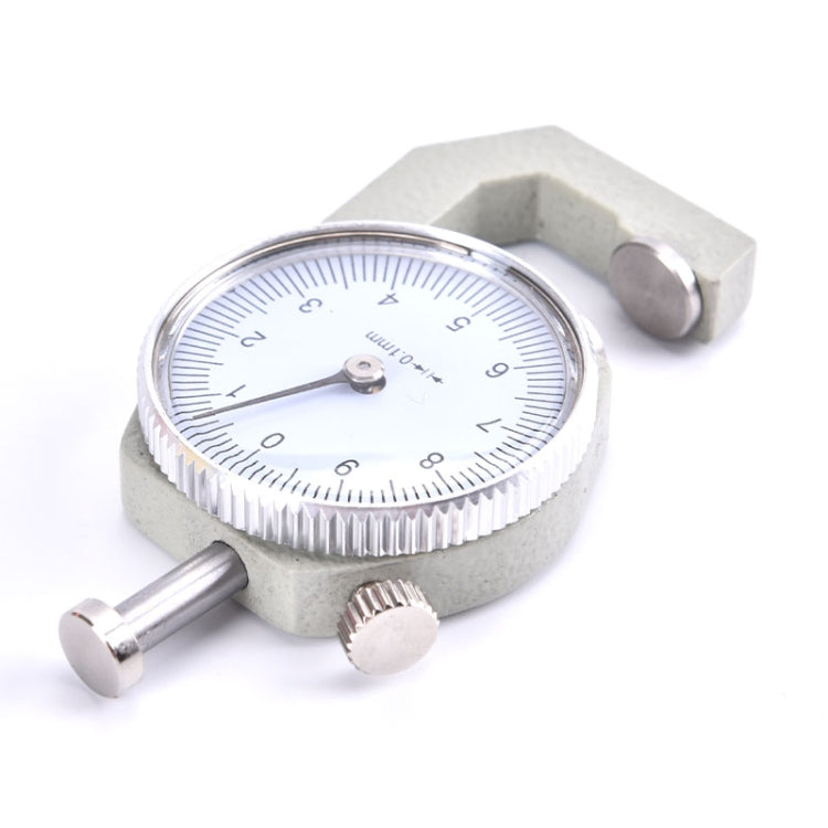 Misuratore spessore carta e cuoio 0-10 mm in metallo