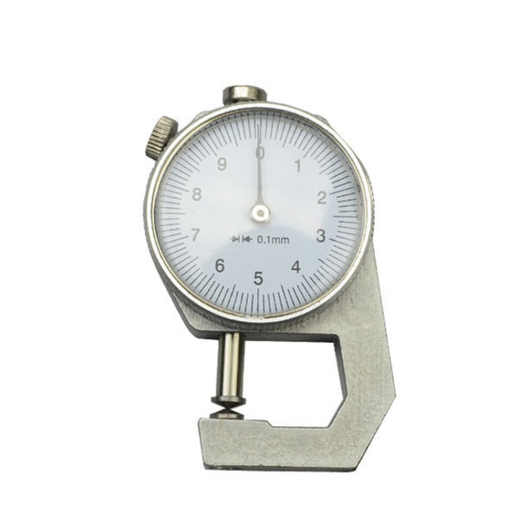 Misuratore spessore carta e cuoio 0-10 mm in metallo