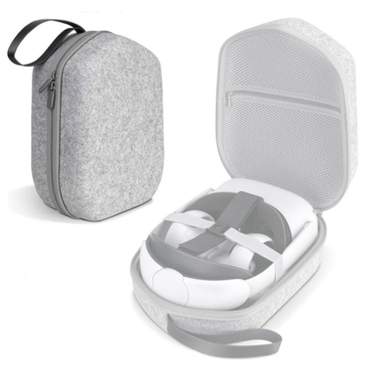 Custodia per occhiali VR portatile per Oculus Quest 2, Storage Case Gray