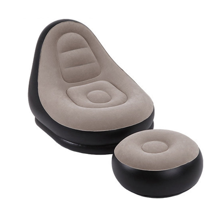 Divano pigro gonfiabile per pausa pranzo, consegna casuale colore inferiore, stile:, Sofa+Pedal, Single Sofa