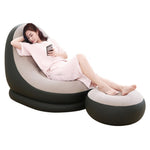 Divano pigro gonfiabile per pausa pranzo, consegna casuale colore inferiore, stile:, Sofa+Pedal, Single Sofa